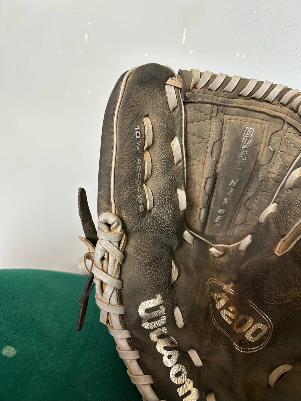 VTG Kirby Puckett Wilson Autograph Model A2151  R Throw 10” Baseball Glove Youth